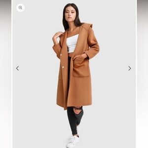 Belle & Bloom wool blend coat